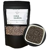 Chia Samen 300 g | 100% natürlich | Omega-3-Fettsäuren | reich an vielen Nährstoffen und Antioxidanten | 300 g Chia Samen für natürliche Energie