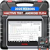 Autel MaxiCheck MX808S Diagnosegerät Auto: 2025 Bidirektional wie MK808S MK808BT Pro MK808K-BT, Funktion wie MK900 MX900, 28+ Service, Echter aktiver Test, alle Systemscans, Injektorkodierung, OS11