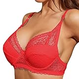 BH Damen - Sexy Dessous Scarlet/B3- BH für Große und Kleine Brüste - Unterwäsche für Frauen