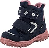 Superfit HUSKY1 warm gefütterte Gore-Tex Schneestiefel, BLAU/ROSA 8010, 21 EU