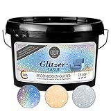 My COLOR Room Glitzer-Lasur (2500 ml, Hologramm) - Transparente Wandfarbe für Wandgestaltung Mit Glitzer-Effekt im Innenbereich - Dekorationslasur Made in Germany
