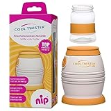 NIP Cool Twister: Fläschchenwasser-Abkühler, Kühlt kochendes Wasser in 80 SEK auf Trinktemperatur ab, Für Babyflaschen und Milchpulvernahrung, 0 M+