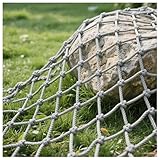 KDSD8FFF Kletternetz Für Kinder Im Freien, Seil-Kletternetz, Polyamid Kletternetz, Kinder Erwachsene Spielplatz Schaukel Baumhaus Hängemattennetze,200x200cm