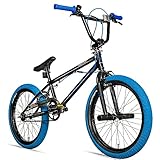 Bergsteiger Halifax 20 Zoll BMX, Fatbike, 360° Rotor-System, Freestyle, 2 Stahl Pegs, Kettenschutz, Freilauf