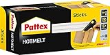 Pattex Hotmelt Sticks zum Nachfüllen, Klebesticks für die Heißklebepistole mit extrem hoher Transparenz, 50 Heißkleber Sticks zum Basteln, Dekorieren und Reparieren, 9H PTK1