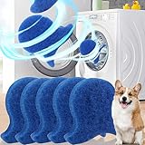 Tierhaarentferner Waschmaschine Fusselbälle Anti Waschmaschine für Hundehaare Katzenhaarentferner Haarfänger Waschmaschine (5 Stück)