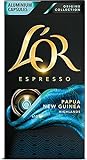 L'OR Kaffeekapseln Espresso Papua Neuguinea, 50 Nespresso®* kompatible Kapseln, 10 Stück (5er Pack)