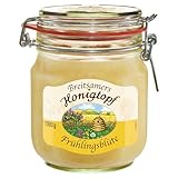 Breitsamer Honig Honigtopf Frühlingsblüte 1.000g cremig - Zart-cremiger Frühlingsblütenhonig im traditionellen Bügelglas von bewährter Imkerqualität (1 x 1kg)