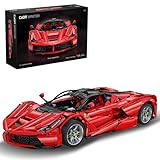CaDA Master C61505W Supercar Laff Klemmbausteine,4739/pcs Technik Groß Auto 1:8 Bausteine,MOC Sportwagen Modell Spielzeug für Erwachsene und Jugendliche