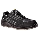 Sicherheitshalbschuh SportStar 5108 Gr.44 schwarz/ grau S1P SRC ESD PES RUNNEX