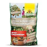 Neudorff Azet Zitrus- & MediterranpflanzenDünger – Bio Langzeitdünger mit Mykorrhiza fördert aromatische Früchte wie Zitronen, Orangen und Oliven, 750 g, Braun