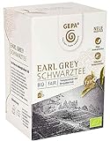 Gepa Bio Earl Grey Schwarztee - 100 Teebeutel - 5 Pack ( 20 x 1,7g pro Pack)