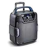 Alto Professional UBER FX2 200W tragbares PA-Lautsprechersystem mit Akkubetrieb, Bluetooth, 2-Kanal Mixer mit EQ & FX, USB-Aufladung, Alto App