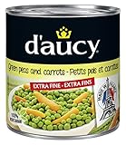 D'Aucy Kleine Erbsen & Karotten, extrafein, 800 g