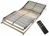 BeCo Lattenrost Flex 42 Motor, Kopfteil und Fußteil elektrisch verstellbar, Größe:140 x 200 cm