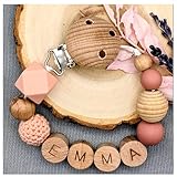Storchenkind® - Personalisiertes Baby-Geschenk mit Namen - Mädchen/Jungen | verschiedene Farb-Varianten | inkl. Geschenkverpackung | lasergravierte Holzbuchstaben