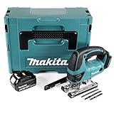 Makita DJV 180 T1J Akku Stichsäge 18V + 1x Akku 5,0Ah + Makpac - ohne Ladegerät