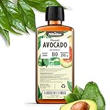 Avocadoöl Bio 250 ml - 100% Bio, Rein, Natürlich & Kaltgepresst, Avocado Oil zum Braten Grillen und als Würzöl oder Marinieren