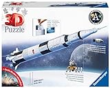 Ravensburger 3D Puzzle 11545 - Apollo Saturn V Rakete - 440 Puzzleteile - Für alle Weltraum Fans ab 8 Jahren