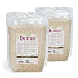 Naturacereal | Quinoa 2kg (2 x 1kg) - weiß - glutenfrei und proteinreich