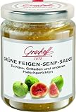 Grashoff Grüne Feigen-Senf-Sauce, 200 ml, 3er Pack (3 x 200 ml)