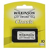 Wilkinson Sword Classic Rasierklingen für Herren Rasierer 10 St