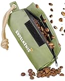 Rudelkönig Futterbeutel für Hunde - Apportierbeutel für Hundetraining - Robuster Futterdummy für Leckerlies - Dummy Hund