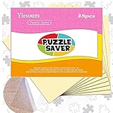 ZELAITE 48 Super Puzzle Kleber transparent, Puzzle Saver, Puzzle Folie selbstklebend, Puzzle Saver can fix The Puzzle, Optimal für 6 x 1000 Teile oder 12 x 500 Teile Puzzle (48) (48)