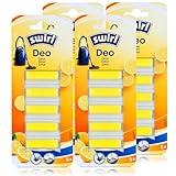 Swirl Staubsauger Deo Citrus 5 Duftsticks - Für den Staubsaugerbeutel (4er Pack)