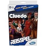 Cluedo Travel Edition, Tragbares Spiel für 3-6 Spieler, Reisespiel, Kinderspiel, ab 8 Jahren (niederländische Version)
