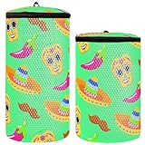 2 Stück Wäschenetz Sugar Skull Mexico BH Waschbeutel Netz-Wäschesack Waschmaschine für Feinwäsche, Strümpfe, Unterwäsche, BH, Dessous, Unterwäsche, Socken, Schuhe