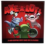 Axe-A-Lot-L - Ein lustiges Limb-Chopping Partyspiel für 2-6 Spieler am Familienspielabend - für Axolotl-Fans ab 7 Jahren, 162 Karten