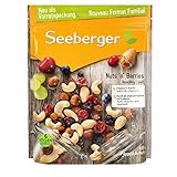 Seeberger Nuts´n Berries 1x400g, Knackig süße Mischung aus wertvollen Nusskernen & fruchtigen Trockenfrüchten, Reich an Vitamin E und ungesättigten Fettsäuren