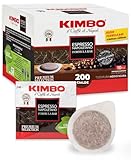 Caffè KIMBO - Kaffee Kapseln premium italienischen Kaffee ESE 44mm - ESPRESSO NAPOLI Mischung 200 Kapseln