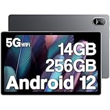 Blackview Tab 50 WiFi Tablet 8 Zoll, 8GB RAM 128GB ROM(1TB TF), WiFi 6, Android 13 Tablet PC, 5580mAh Akku, 1280 * 800 HD+ IPS, GMS Zertifiziert/BT 5.0/3.5mm Jack/OTG/Typ-C (2023)