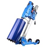 STAKO Professioneller Kernbohrmaschine mit kraftvollem 4350 Motor – mit neigbaren 70° Bohrständer – Bohrdurchmesser Max. Ø 305 mm – Diamant Kernbohrgeräte für beton 760 U/min – Kernbohreinheit