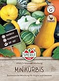 Sperli Kürbissamen SPERLI's Gourmet Mischung - Vielfältige Gemüsesamen für Garten, Ölhaltige Rankpflanze, Farbenfrohe Kürbisvielfalt, Ideal für Gemüsegarten und Gemüseanbau, Samen für Gemüse