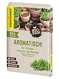 Floragard Bio-Erde Aromatisch 1x10 Liter - für Anzucht und Aussaat sowie für Kräuter - torffrei und vegan