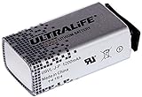 Ultralife Lithium Batterie (9 Volt, E-Block, U9VL, U9VL-J-P, 1200mAh, 10er Sparset)