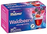 Meßmer Waldbeere | 20 Teebeutel | Vegan | Glutenfrei | Laktosefrei