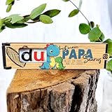 Vatertagsgeschenk für Papa - Schokoriegel Geschenkbox inkl. Duplo (Papasaurus) - Geschenke Vatertag, Bester Papa Geschenke, Geburtstagsgeschenk für Papa, Vater Geschenk, Dad Geschenke, Vatertag