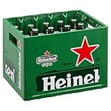 Heineken Pils Bier, Sortenreines Paket, (20 x 0,4 l Flaschen) - Flaschenbier im Kasten, 5% Alkoholgehalt, 100% natürliche Zutaten, erfrischend milder Geschmack