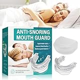 Schnarchschiene, Effektiv-Schnarchstopper, Ergonomisch Mouldable Grinding Splint for Night Anti-Snoring, ZäHneknirschen und Schnarchen, MäNner Frauen