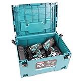 Makita Combo Kit DLX2127MJ DDF482 + DTD152 + 2x 4,0AH Akkus + Lader im Makpac 3