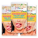 PEEL-OFF Birthday Cake Maske 7th Heaven