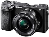 Sony Alpha 6400 | APS-C Spiegellose Kamera mit 16-50mm f/3.5-5.6 Power-Zoom-Objektiv (Schneller 0,02s Autofokus, neigbares Display für Vlogging)