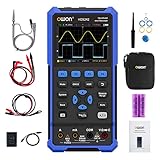 OWON HDS242 2 in 1 Handheld Oszilloskop, 40MHz Bandbreite USB Typ C mit 3,5 Zoll LCD Display, 20000 Zählungen Digital multimeter, 2 Kanal Digital Oszilloskop