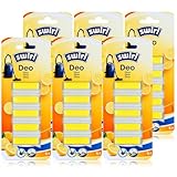 Swirl Staubsauger Deo Citrus 5 Duftsticks - Für den Staubsaugerbeutel (6er Pack)