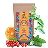 Guayusa Pachamama Citrus 0,25 kg | Bio- Ilex Guayusa aus Ecuador 250 g | Natürliches Koffein | Erfrischende-Zitrus Mischung| Cousine des Mate Tees | Milder Geschmack | Alternative für Kaffee