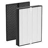 FY2420/30 Ersatzfilter kompatibel mit Philips Luftreiniger AC2882, AC2885, AC2887, A2889, AC2892, AC3829, Serie 2000 und 3000, inklusive 1 HEPA-Filter und 1 Aktivkohlefilter